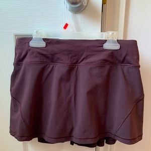 Lululemon Dark Purple Golf or Tennis Skort SIZE 4